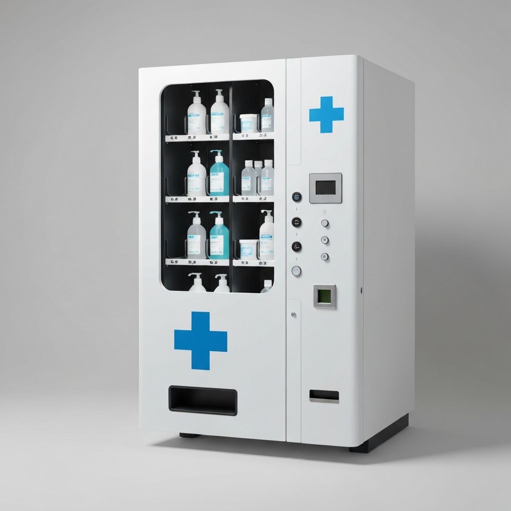 Mask & Sanitizer Vending